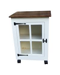 You can also opt for an expandable table so it can double as a prep area and dining. Small Rolling Kitchen Island Reclaimed Art