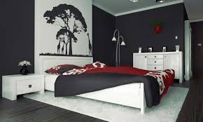 Like having a black wall bedroom with red bedding. Red And Black Bedroom Ideas Home Design Ideas