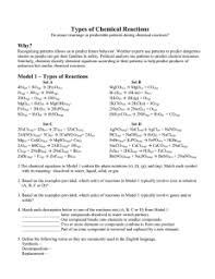 Similarly, chemists classify chemical equations according to their. 21 Types Of Chemical Reactions S