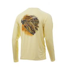 So when you're in the store, trying your shirt on, what do you look for? Huk Pursuit Mullet Run Long Sleeve