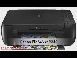 I downloaded a new driver, supposedly. Canon Pixma Mp280 Instructional Video Youtube