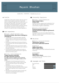 Notice how, in the example cv, sir alex ferguson draws attention to the talented team members that he. Lead Data Analyst Resume Example Kickresume