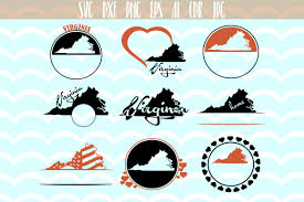 Download and upload svg images with cc0 public domain license. Virginia State Monograms Graphic By Vector City Skyline Creative Fabrica
