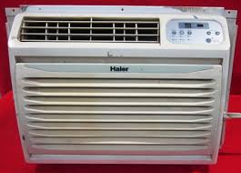 The digital controls give the unit a sleek and contemporary appearance. Lot Haier M N Hwr08xc5 Air Conditioner 8 000 Btu