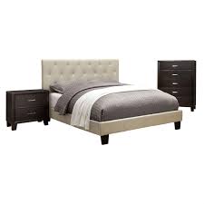 We make it easy to choose coordinated sets that fit your needs and your budget. Foa Warscher 2pc Ivory Solid Wood Bedroom Set Queen Nightstand Idf 7200iv Q 2pc