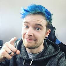 Dantdm S Blue Hair 2017 Dan Tdm Hair Dantdm Boy Hairstyles
