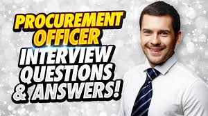 Nov 14, 2019 · safety officer interview questions and answers click here to find safety officer jobs before you start preparing yourself for an interview they're found in a wide range of industries like finance and healthcare. Procurement Officer Interview Questions And Answers Youtube