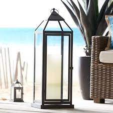 For outdoor lighting or decorative accents in your outdoor space, shop for patio lanterns and other lights at canadian tire. Landen Lantern Black Extra Large Large Outdoor Lanterns Large Floor Lanterns Glass Lantern
