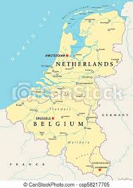 Landet har under lång tid varit en industrination med en blomstrande handel som högsta målsättning. Karta Nederlanderna Luxemburg Politisk Benelux Belgien Karta Nederlanderna Illustration Engelsk Luxembourg Canstock