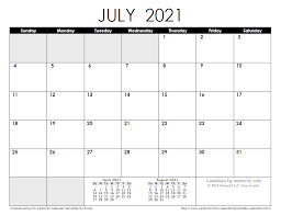 August 2021 calendar printable template. Free Printable Calendar Printable Monthly Calendars