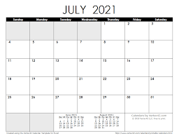This august 2021 calendar can be printed on an a4 size paper. Free Printable Calendar Printable Monthly Calendars