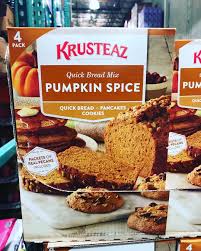 A Must Have For This Holiday Season Krusteaz Pumpkin Spice Quick Bread Cookies And Pancake Mix 4 16oz Pa Pumpkin Bread Mix Pumpkin Bread Pumpkin Loaf