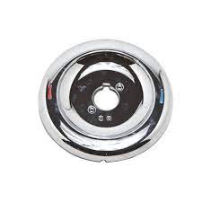 So i am stuck with water off, and new shower walls all screwed and liquid nailed into place, what are my options now? Moen Posi Temp Escutcheon Plate 179102 The Home Depot