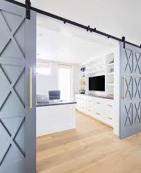 See more ideas about barn, interior barn doors and barn door hardware. Barndoors Painted Farnhouse Style Office Double Barn Doors Home Office Design Home House