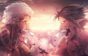 You can find the extension in chrome web store. Wallpaper Monster Anime Fight Asian Giant Manga Japanese Asiatic Shingeki No Kyojin Attack On Titan Shounen Eren Bakemono Collosus Images For Desktop Section Syonen Download