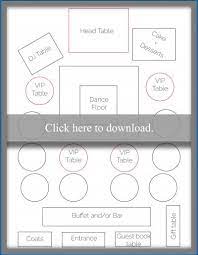 Everything you need to plan your wedding, literally! Table Layout Of A Wedding Reception Lovetoknow