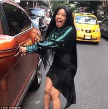 Cardi b has at least five different cars in her exotic garage collection. Cardi B Gets A 240k Bright Orange Bentley She Can T Drive Daily Mail Online
