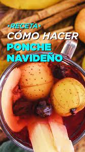 Receta De Ponche De Frutas Navideno Mexico Desconocido Recetas De Ponche De Frutas Recetas De Ponche Ponche De Frutas