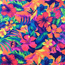 Popular floral print fabric products. Tahitian Floral Spandex Product Book Print Pine Crest Fabrics