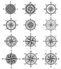 Black And White Compass Stencil Tattoo Vintage Compass Symbols And Signs Stock Vector Affiliate Symbols Compass Vintage Vector Ad In 2020 Vintage Compass Compass Symbol Compass