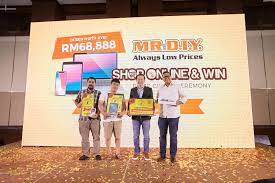 Thank you for all your support to us, and hope u will continue to visit us at this new exciting venue. Namesherry Mr D I Y Is Now Online Win Over Rm68 888 Prizes