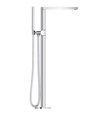 Everything is going digital.why not bathrooms too !. Grohe 23846003 Plus 38 Single Handle Floor Mounted Tub Filler With Handshower With Finish Chrome