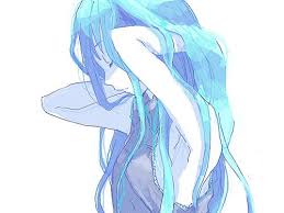 Blue Hair Anime Hipster Drawing Anime Anime Love