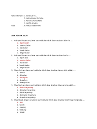 Maybe you would like to learn more about one of these? Soal Dan Jawaban Olahraga Pencak Silat Kumpulan Contoh Surat Dan Soal Terlengkap