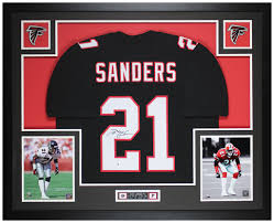 All the best atlanta falcons gear and collectibles are at the official shop.cbssports.com. Deion Sanders Autographed And Framed Atlanta Falcons Jersey