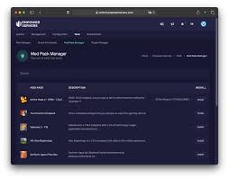 Edit the label text in each row. Minecraft Game Server Hosting Empower Servers