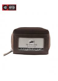 Secured cards can come to the rescue. Rfid Secure Accordion Credit Card Case Brown Mancini