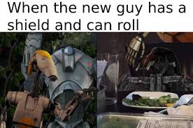 They Re No Match For Droidekas Prequelmemes In 2021 Star Wars Humor Star Wars Facts Star Wars Comics