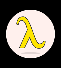 Lambda (as c) is a constant, often a real its a constant sign, this alphabets always don't give you a single information, it varies from field to field. Lambda Sign Free Icon Of Lgbt Illustrations