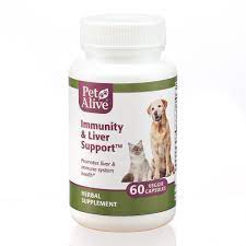 Such pets should be given supplements or vitamins that don't contain copper. Petalive Immunity And Liver Support Veggie Capsules Herbal Supplement For Dogs Count Of 60 Petco