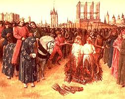 Image result for Crowd at Catholic Burning at Stake