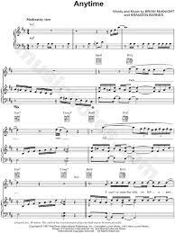 Brian Mcknight Anytime Sheet Music In B Minor Transposable Download Print Sku Mn0136995