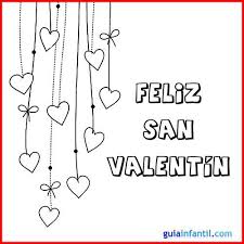 Dibujos De San Valentin Para Colorear