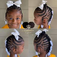 Hairstyle for kids girls black. Braids For Kids 50 Kids Braids With Beads Hairstyles