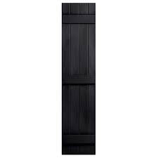 Generally, shutters should match the height of the window or door you are embellishing. Brown Exterior Shutters At Lowes Com