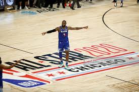 Lebron James Of Team Lebron Reacts To A Play During The Nba All Star In 2020 Lebron James Lebron Teams