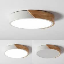 Easy instructions will work with any ceiling mount light fixture. Dimmable Modern Minimalist Led Round Shaped Wood Metal Acrylic Flush Mount Ceiling Light Led Li Kitchen Ceiling Lights Bedroom Ceiling Light Ceiling Lights