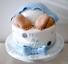 There's also a perfect place for the baby boy's (or girl's) name under a. Miss Cupcakes Blog Archive 2 Tiered Baby Bottom Baby Shower Cake