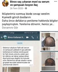 Binox Sac Cikaran Mavi Su Serum Ve Sampuan Losyon Ilac Publicacoes Facebook