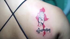 Angel tattoos, fallen angels tattoo designs, gallery and ideas it is free to browse through all of the galleries on the left, but you. Myanmar Protesters Express Despair With Tattoos