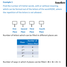 More usage examples than any other dictionary. Example 1 Find Number Of 4 Letter Words Formed From Rose