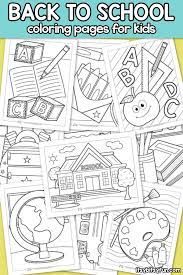 Celebrate getting back to school by downloading these great free coloring pages for your kids. Back To School Coloring Pages For Kids Itsybitsyfun Com