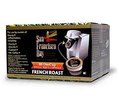 San Francisco Bay Coffee Onecup For Keurig Kcup Brewers French Roast 80count French Roast 80 Count Amazon Most T San Francisco Bay Coffee Keurig K Cup K Cups