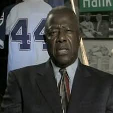 Barry Bonds broke Hank Aaron's home run record in 2007. While we argued  about it, Hank congratulated Barry and hoped people would use home runs as  inspiration... “My hope today as it was in 1974 is ...