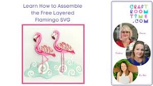 Download Free Layered Flamingo Svg Craft Room Time