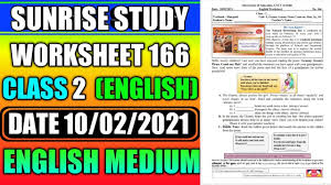 Worksheets are mathematics work, class ii summative assessment i question bank 1 english 2, work, dialogue completion exercise 2 cbse class 10 grammar, mathematics work, prepositions work for class 8 cbse, basic english. Worksheet No 166 Date 10 02 2021 Class 2 Nd Sub English Doe Cbse Ncert Youtube